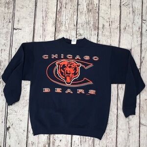 Chicago Bears Vintage 1990s NFL Football Pullover Jumper Sweatshirt